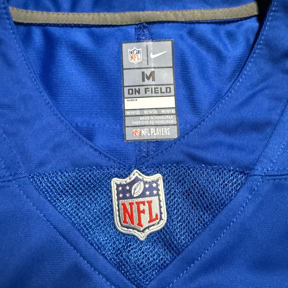 Brand New KIDS Jaxson Dart New York Giants Jersey Size Medium Youth #6 - Picture 5 of 5